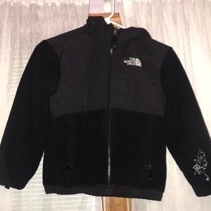 Black Northface zip up